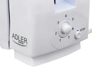 Toster na 2 kromki Adler Adler AD 33 750W