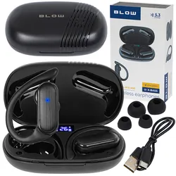 Słuchawki bezprzewodowe douszne BLOW Earbuds BTE800 BLACK