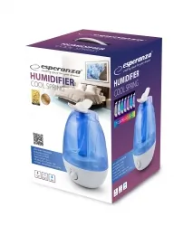 Ultradźwiękowy nawilżacz powietrza Esperanza COOL SPRING 3,5L podświetlany LED