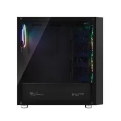 Obudowa GENESIS IRID 400 RGB MIDI TOWER z oknem bez PSU WENTYLATORY LED RGB + pilot