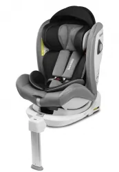 Fotelik samochodowy przód tył LIONELO BRAAM 0-36 KG ISOFIX + noga - kolor szary