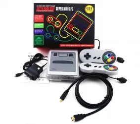 Konsola gamingowa retro do gier 8-BIT HDMI R2invest 621 gier