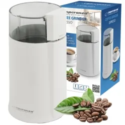 Elektryczny młynek do kawy Esperanza ESPRESSO 160W - biały