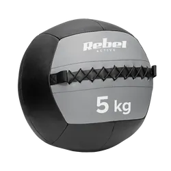 Piłka lekarska do ćwiczeń 5 kg REBEL ACTIVE