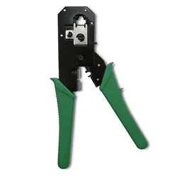Modułowa zaciskarka do cięcia i zaciskania kabli Qoltec Ethernet 8P 6P 4P
