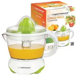 Elektryczna wyciskarka do cytrusów Esperanza CLEMENTINE  - biało-zielona