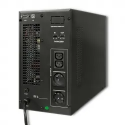 Zasilacz awaryjny UPS Qoltec On-line Pure Sine Wave 3kVA 2.4kW CZYSTY SINUS LCD USB RJ45 + program