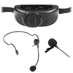 Mikrofon przenośny zestaw nagłośnieniowy Rebel