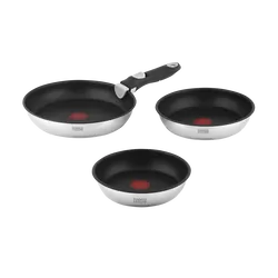 Zestaw patelni z odłączaną rączką TEESA FRYING PANS SINGLE HAND