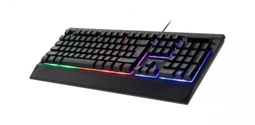 Klawiatura gamingowa podświetlana dla graczy Kruger&Matz Warrior GK-70 + mysz + słuchawki + mata