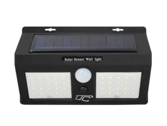 Lampa solarna LED z czujnikiem ruchu LTC 40xSMD 8W 1000lm 1200mAh PIR + panel słoneczny