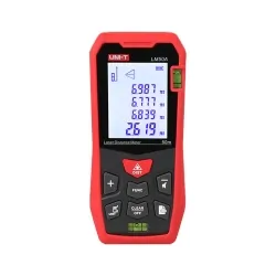 Miernik dystansu dalmierz laserowy Uni-T LM50A 50 metrów + baterie + etui