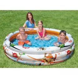 Basen dmuchany trzy pierścienie Disney Planes samoloty INTEX 168cm x 40cm 