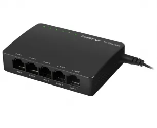 Switch LANBERG 5X 1GB/S GIGABIT ETHERNET DESKTOP 12V