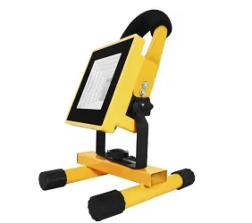 Przenośna lampa robocza LED LTC 10W SLIM IP44 akumulator 2.2Ah 6000K 230V/12V samochodowa zewnętrzna