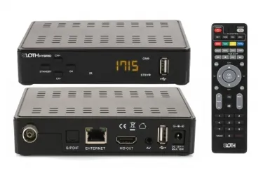 Tuner cyfrowy OPTICUM SLOTH HYBRID DVB-T2/C H.265 HEVC CA