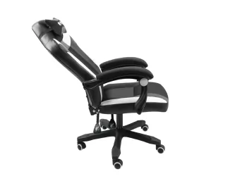 Fotel GAMINGOWY FURY AVENGER M+ czarno -biały