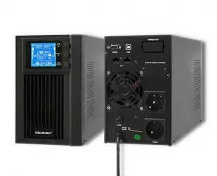 Zasilacz awaryjny UPS Qoltec On-line Pure Sine Wave 1kVA 800W CZYSTY SINUS LCD USB RJ45 + program