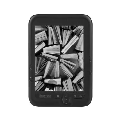 Czytnik E-book Kruger&amp;Matz Library 4 Carta + 500 książek + etui + słuchawki + folia ochronna