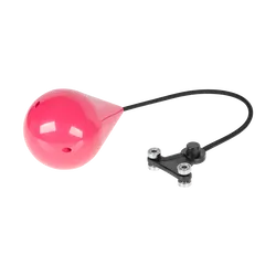 Smart Hula Hop odchudzające koło z wypustkami i obciążeniem 50cm REBEL ACTIVE - różowe
