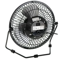 Wentylator biurkowy przenośny Mesko MS 7322 15cm 6'' USB