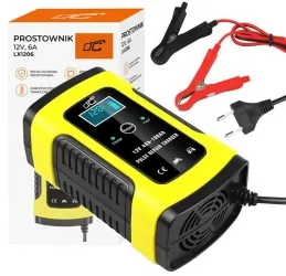 Prostownik automatyczny mikroprocesorowy do akumulatorów LTC 12V 6A