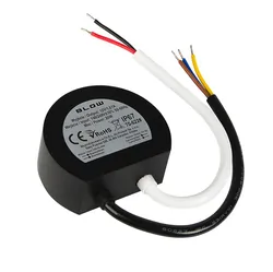 Zasilacz impulsowy dopuszkowy do instalacji LED BLOW 12V 1,67A 20W IP67 czarna