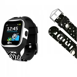 Zegarek smartwatch dla dzieci Motus Watchy Monster&amp;Cosmos GPS WiFi + dodatkowy pasek