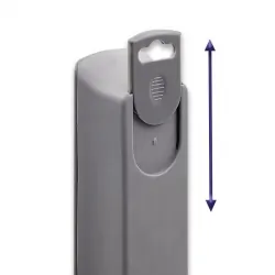 Listwa antyprzepięciowa Qoltec 2xUSB 4 gniazda z uziemieniem 1.8m szara