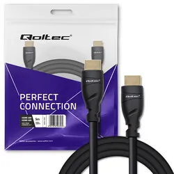 Kabel HDMI v2.1 Qoltec Ultra high speed 4K 8K 5m