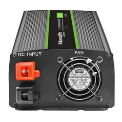 Przetwornica napięcia Qoltec Monolith 24V/230V 1000W/2000W USB Czysty Sinus