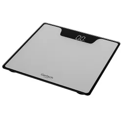 Elektroniczna waga  łazienkowa LED Gerlach GL 8167s do 180 kg srebrna