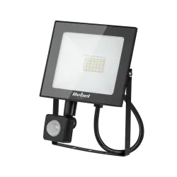 Halogen lampa LED naświetlacz Rebel 20W SMD 6500K 1600 lm z sensorem zmierzchu