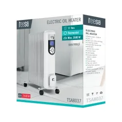 Grzejnik olejowy 2500W 11 zeberek z wyświetlaczem LCD