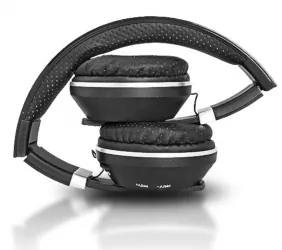 Słuchawki bluetooth LTC MIZZO mikrofon FM SD AUX - czarne
