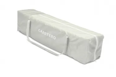 Łóżeczko turystyczne Caretero SIMPLO PLUS kojec + torba - szare