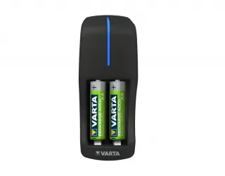 Ładowarka do akumulatorków VARTA MINI Charger  AA/AAA + 6x akumulator AA VARTA R6 2100mAh Ready To Use