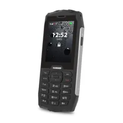 Telefon komórkowy telefon dla seniora myPhone Hammer 4+ srebrny wodoodporny