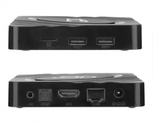 Smart TV BOX LTC Android 4K UltraHD WiFi - wbudowany zegarek
