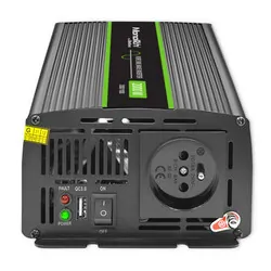 Przetwornica napięcia Qoltec Monolith 24V/230V 1000W/2000W USB Czysty Sinus
