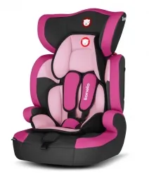 Fotelik samochodowy  Lionelo LEVI ONE Candy Pink  9-36 kg