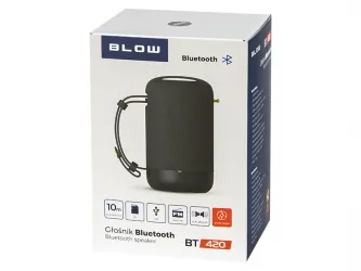 Przenośny głośnik Bluetooth BLOW BT420 czarny FM USB AUX