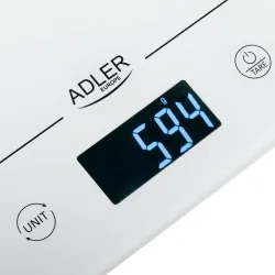 Elektroniczna waga kuchenna Adler AD 3170 do 15 kg biała