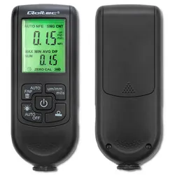 Miernik grubości lakieru z wyświetlaczem LCD Qoltec 0 ~ 2000um