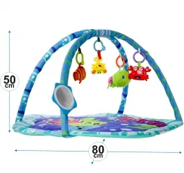 Mata edukacyjna OCEAN 0+  5 zabawek