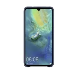 Oryginalne etui silikonowe plecki do Huawei Mate 20 jasny niebieski