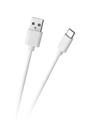 Ładowarka sieciowa XO L60 PD QC 3.0 18W 1xUSB 1xUSB-C biała + kabel USB/USB-C
