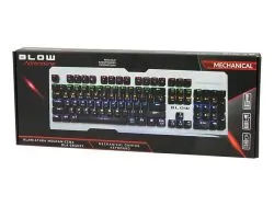 Klawiatura mechaniczna BLOW MECHANICAL RGB podświetlana metalowa
