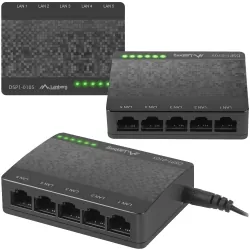 Switch LANBERG 5X 100MB/S FAST ETHERNET DESKTOP 5V