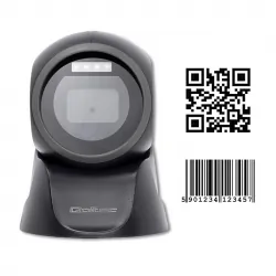 Stacjonarny czytnik kodów kreskowych 1D 2D Qoltec USB